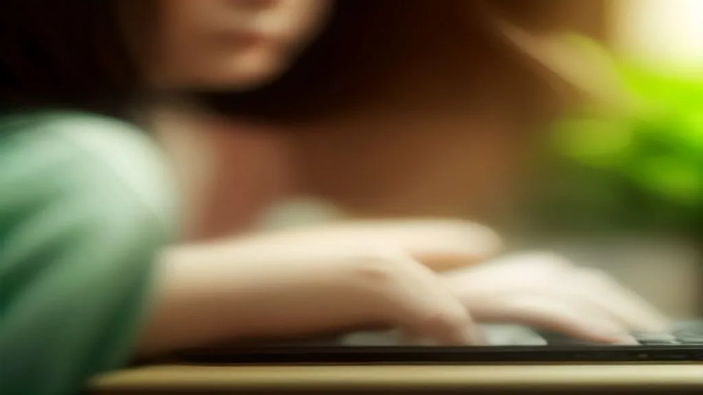 Funcionário sobrecarregado olhando para tela de computador, automação de marketing digital