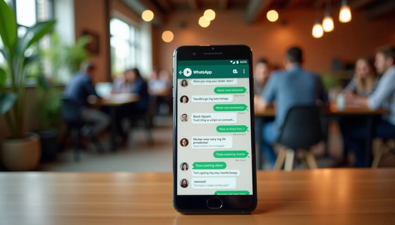 Conversa do WhatsApp sem segmentação, misturando leads de compra, venda e contatos aleatórios, demonstrando tratamento iguali