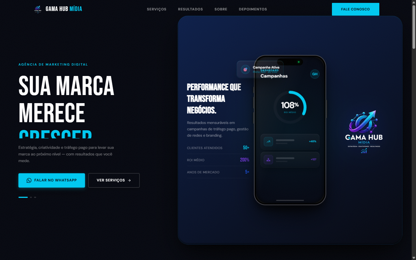 Gama Hub Mídia